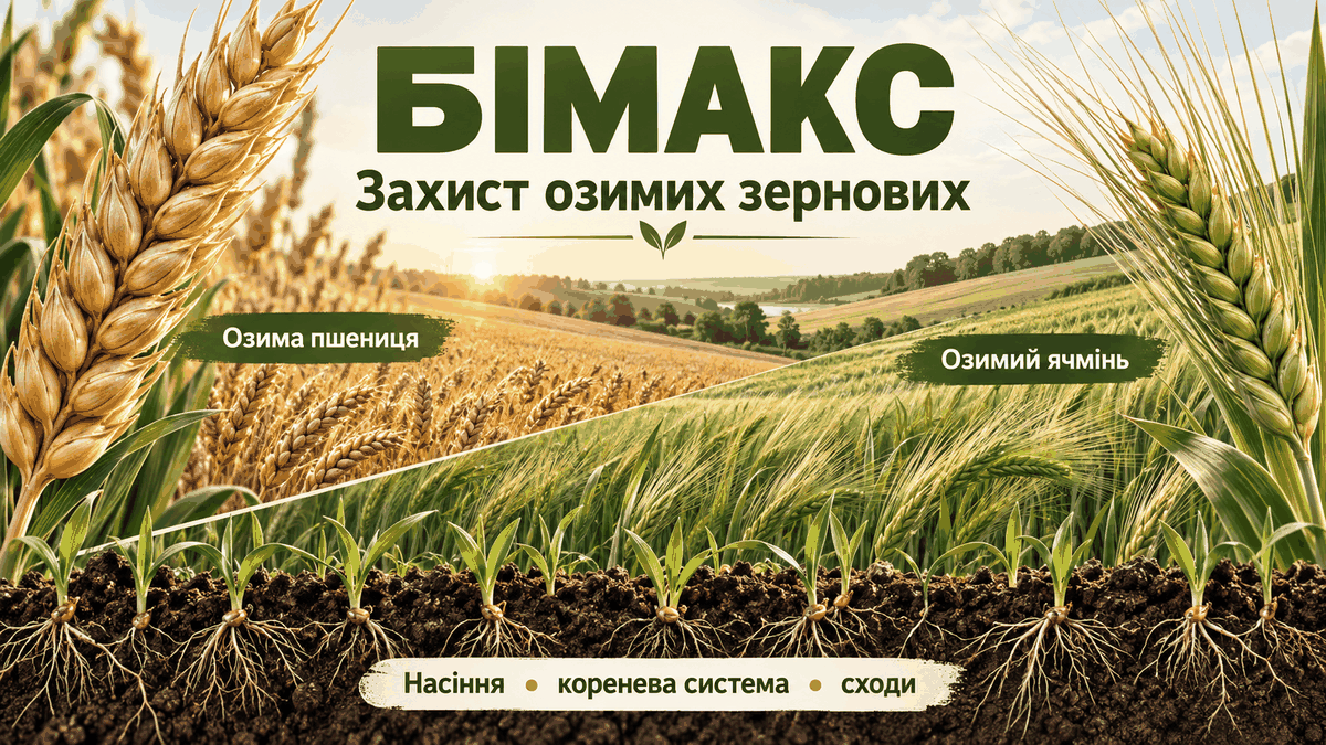 Бімакс ТН: озима пшениця і озимий ячмінь