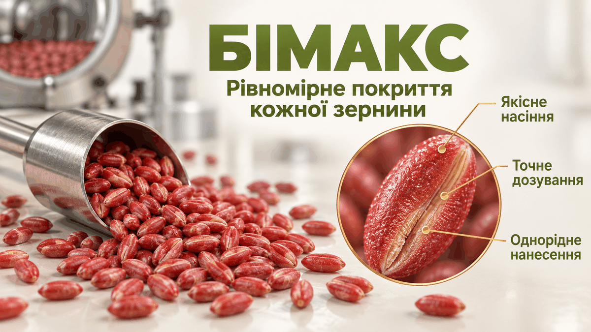 Бімакс ТН: планування інкрустації насіння