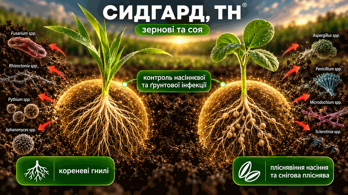 Сидгард ТН: захист насіння та проростків